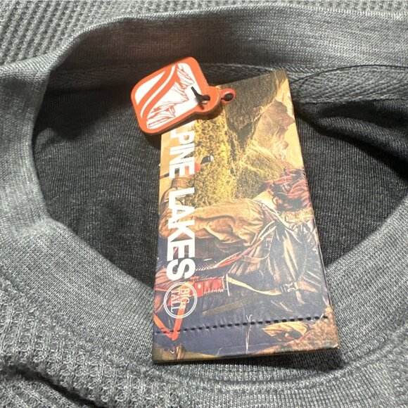 Alpine Lakes Mens Long Sleeve Thermal Shirt 2X NWT Grey Heather Athleisure - Picture 5 of 10